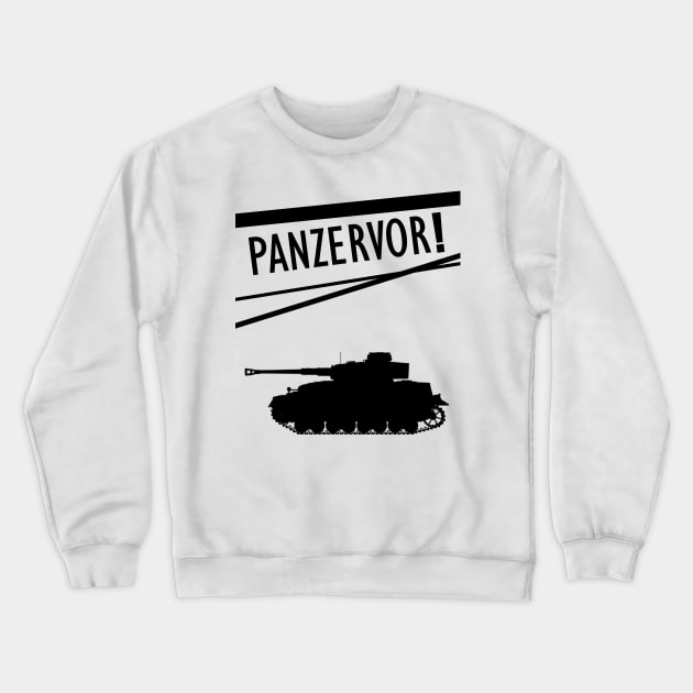 Panzervor! Crewneck Sweatshirt by Deluxion